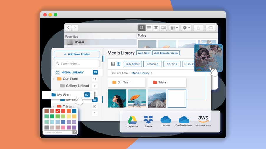 WP Media Folder – Media Library with Folders