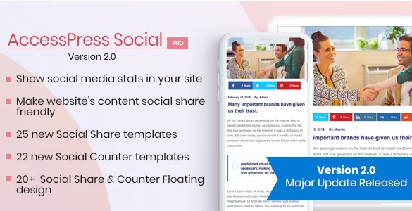 AccessPress Social Pro Wordpress Plugin