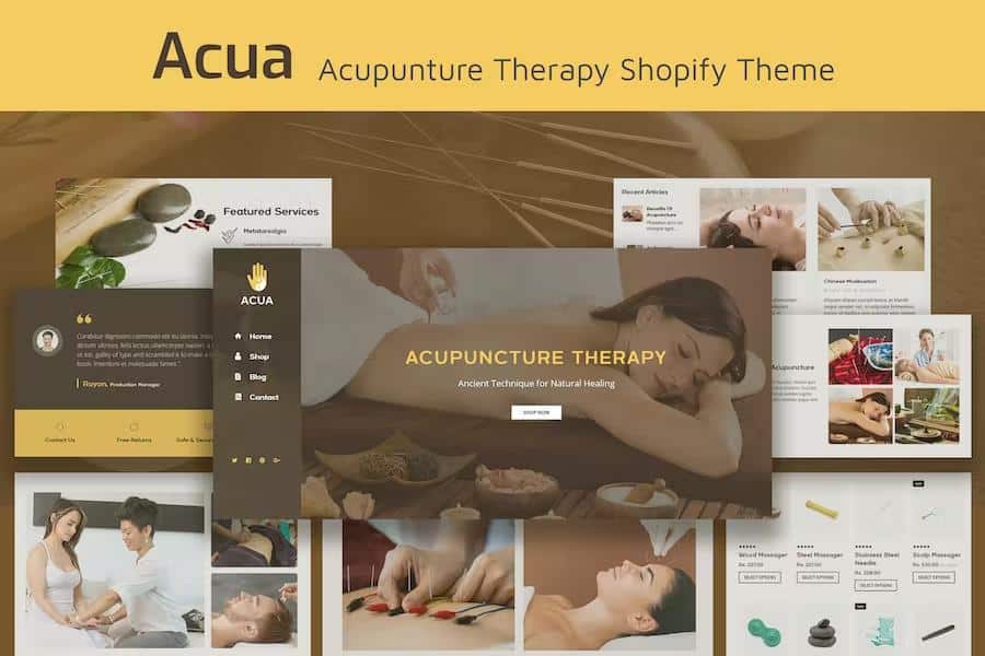 Acua - Shopify Medical, Accu Theme