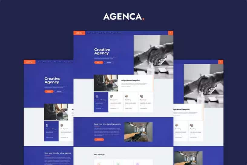 Agenca - Creative Agency Elementor Template Kit listing image