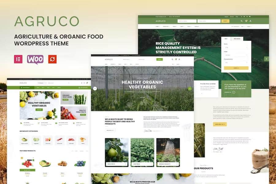 Agruco - Agriculture & Organic Food WordPress Theme