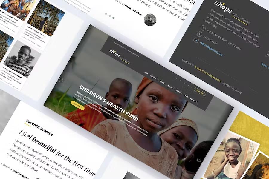 Ahope - Charity WordPress