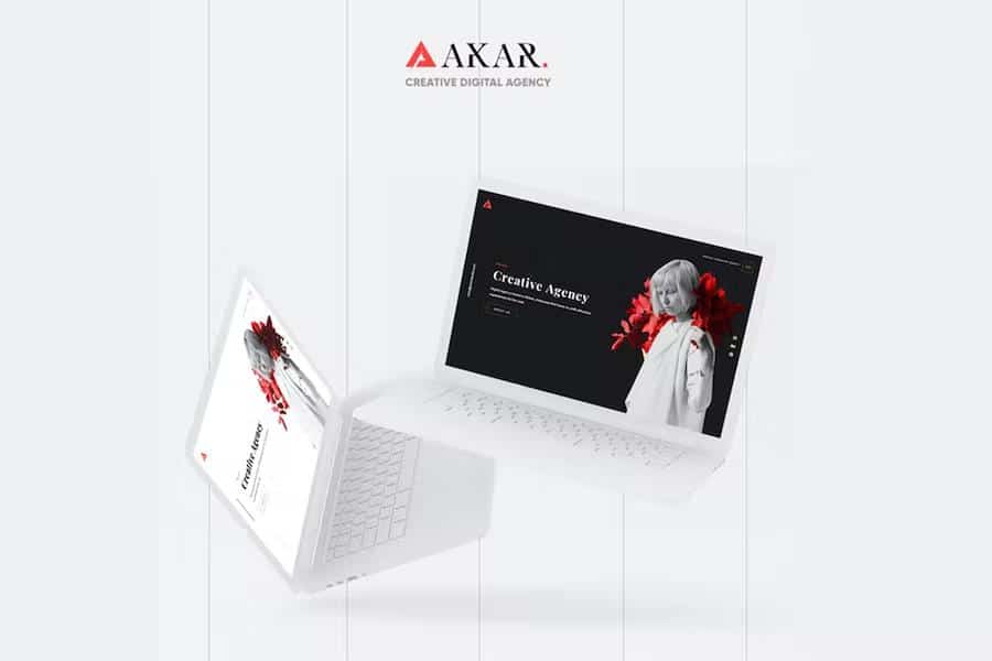 Akar - Creative Digital & Marketing Agency OnePage Template