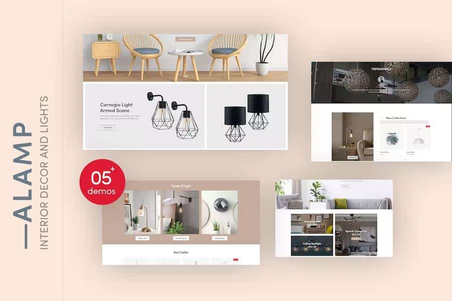 Alamp - Interior Decor and Lights Responsive Shopify Theme
