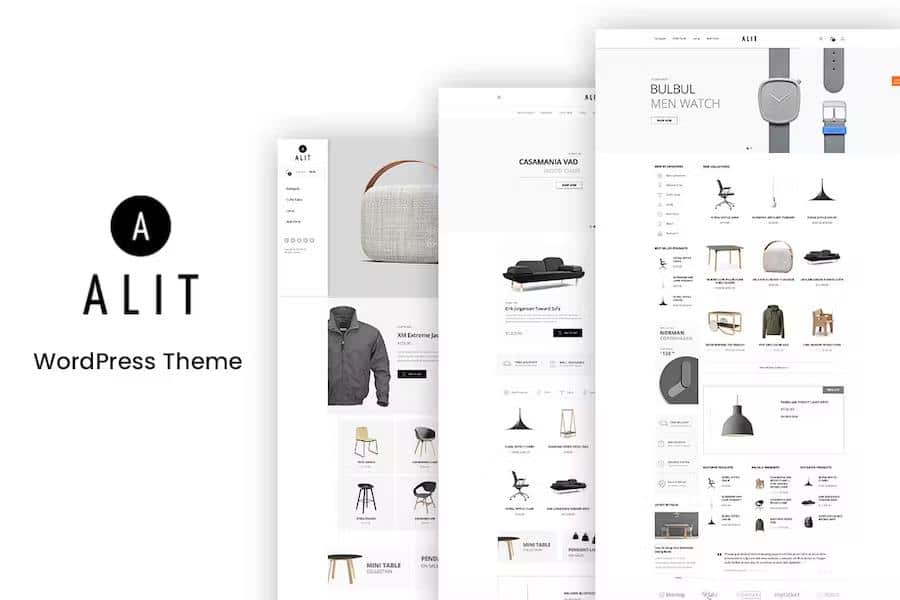 Alit - Minimalist Responsive Woocommerce WordPress Theme