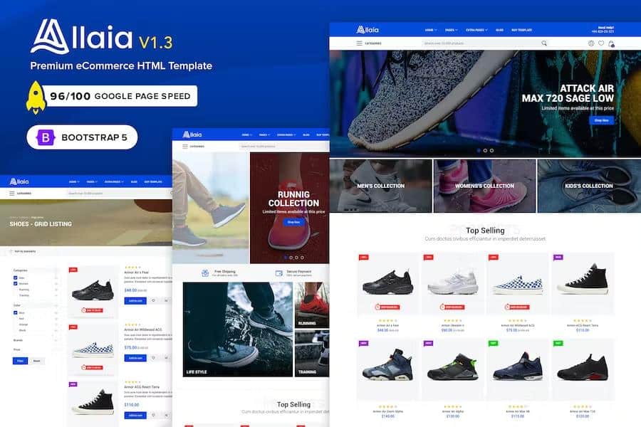 Allaia - eCommerce HTML Template