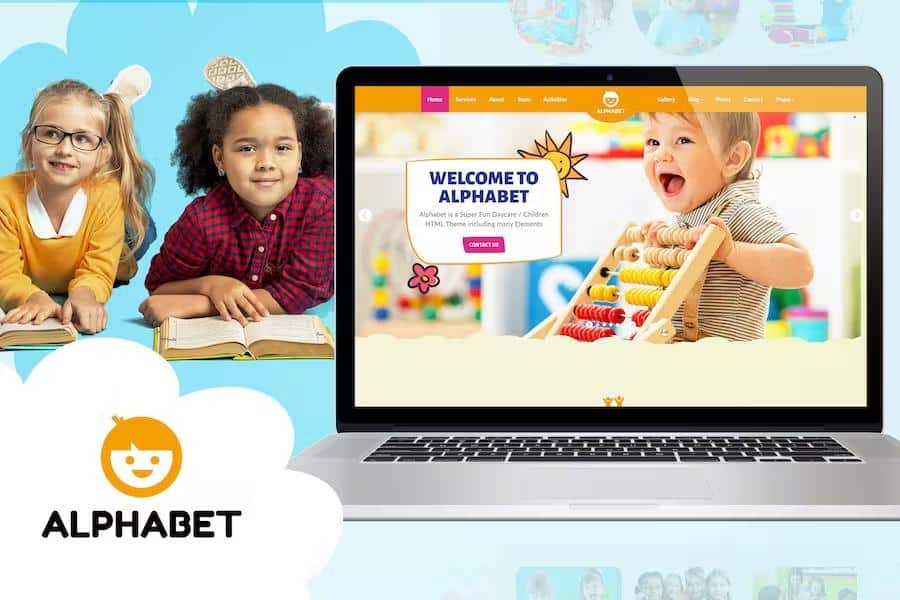 Alphabet - Daycare   School HTML5