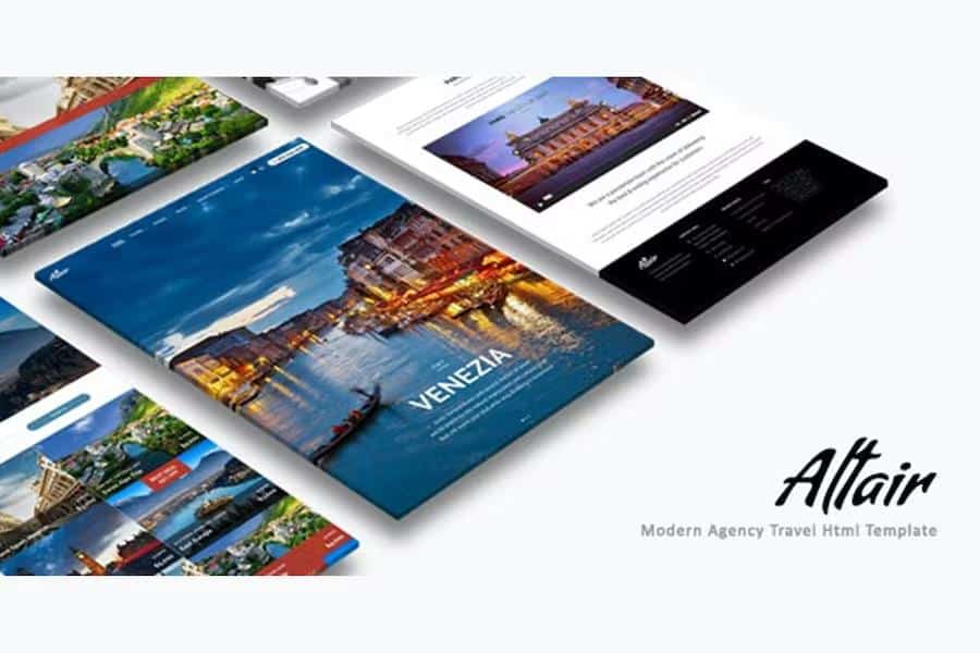 Altair - Travel Agency HTML