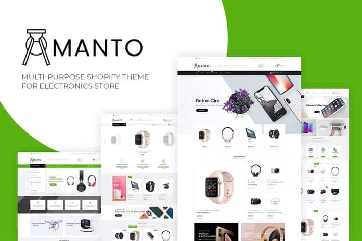 Amanto - Multi-Purpose Shopify Theme for Electronics Store