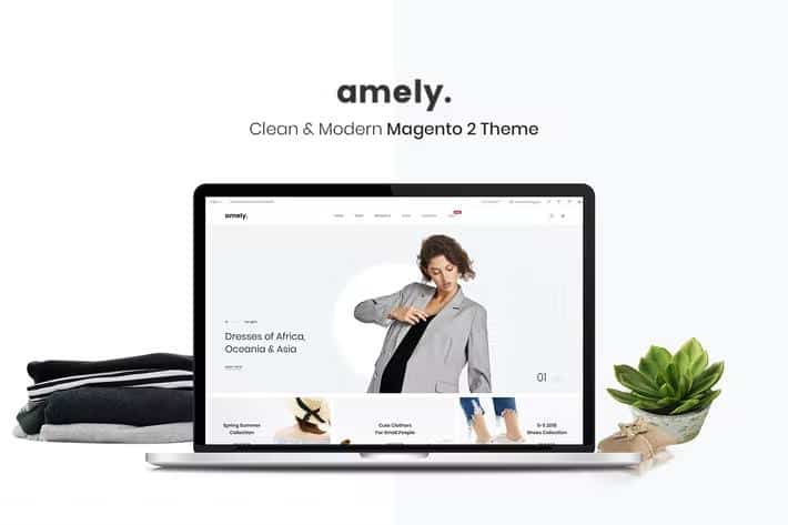 Amely - Clean & Modern Magento 2 Theme - Magento