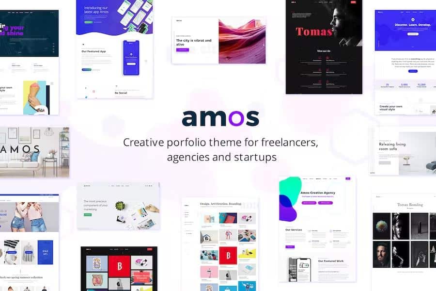 Amos - Creative WordPress