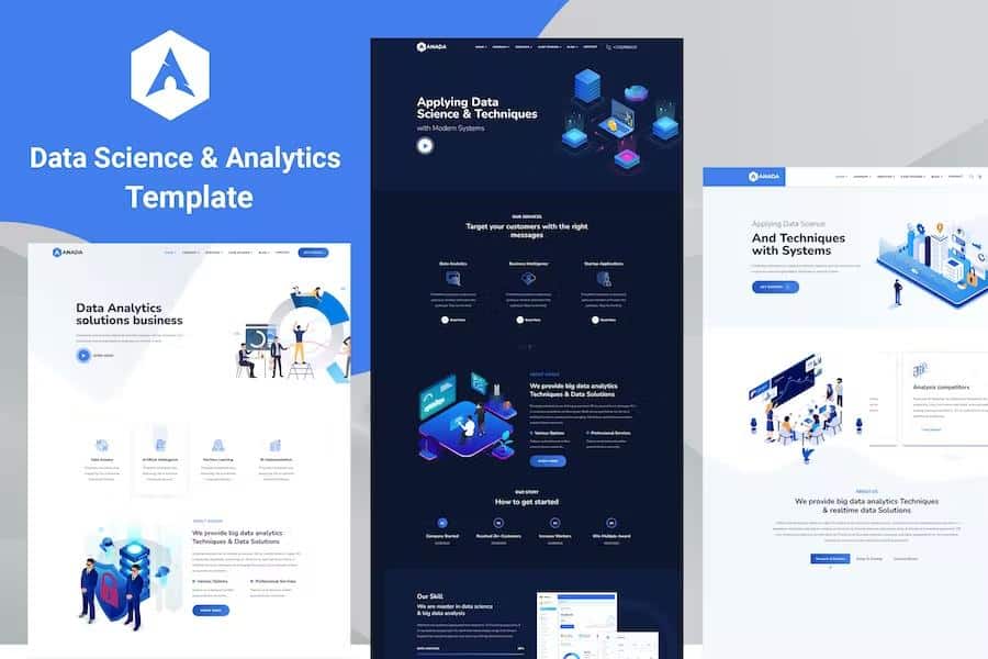 Anada - Data Science & Analytics Template