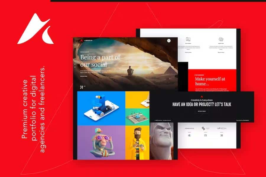Anchor - Freelancer & Creative Agency Portfolio