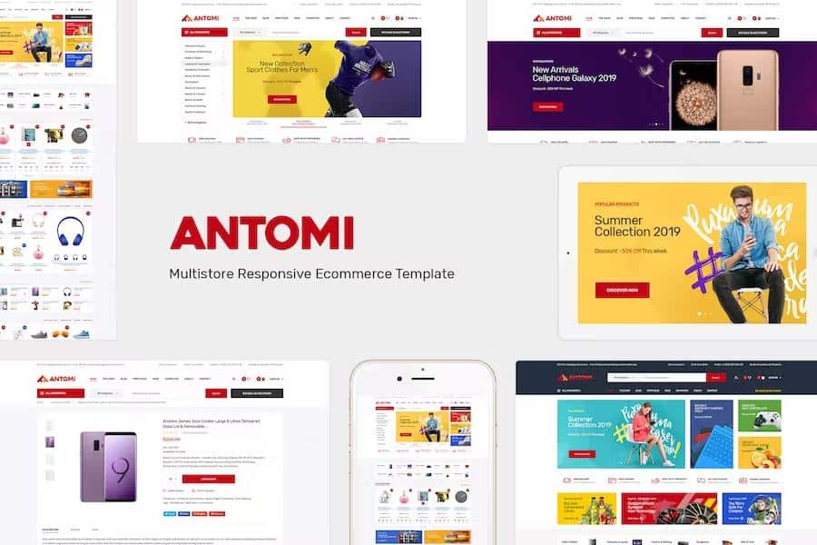 Antomi - Multipurpose Theme for WooCommerce WordPress