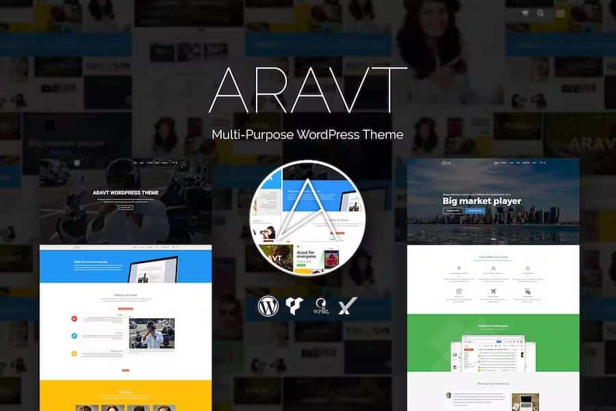 Aravt - Creative MultiPurpose Theme