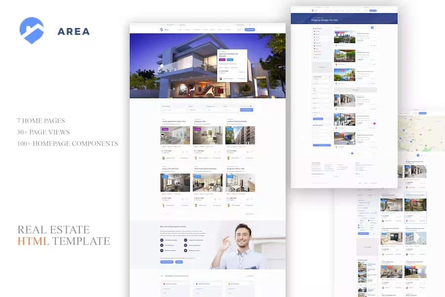 Area - Real Estate Agency and Realtor HTML Template