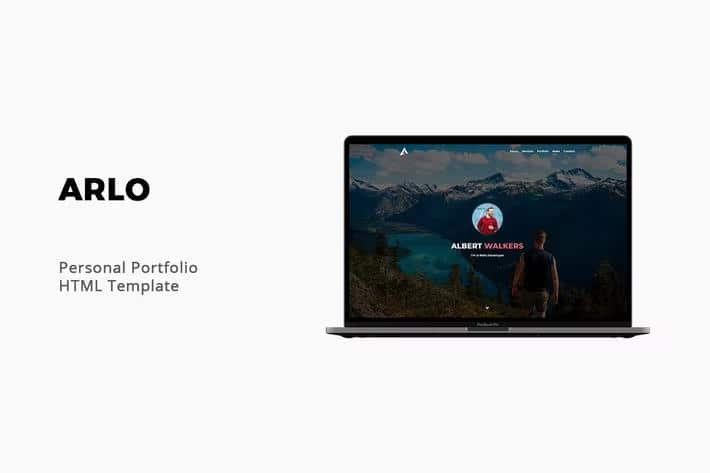 Arlo - Personal Portfolio HTML Template