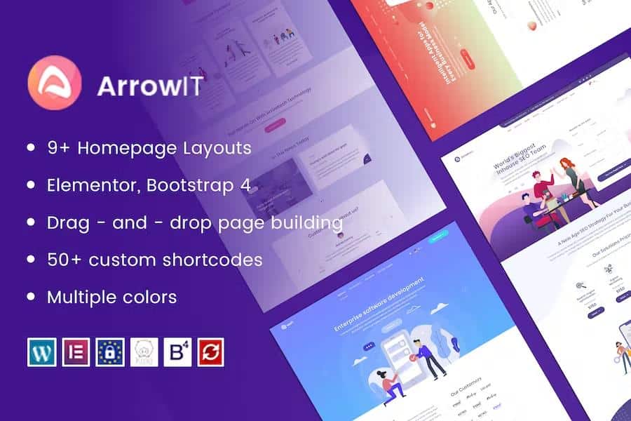 ArrowIT - Technology, Digital Transformation WordPress Theme