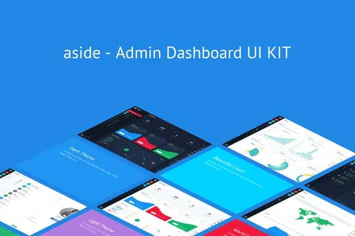 aside - Dashboard UI KIT