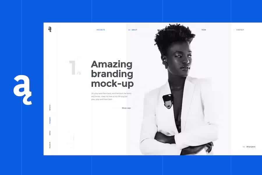 Atail - Unique Portfolio Template for Amazing Creatives