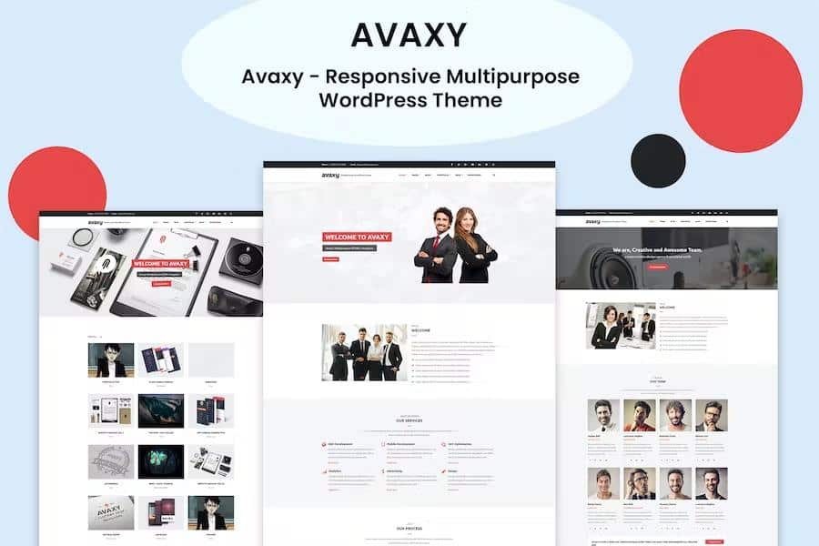 Avaxy - Responsive Multipurpose WordPress Theme