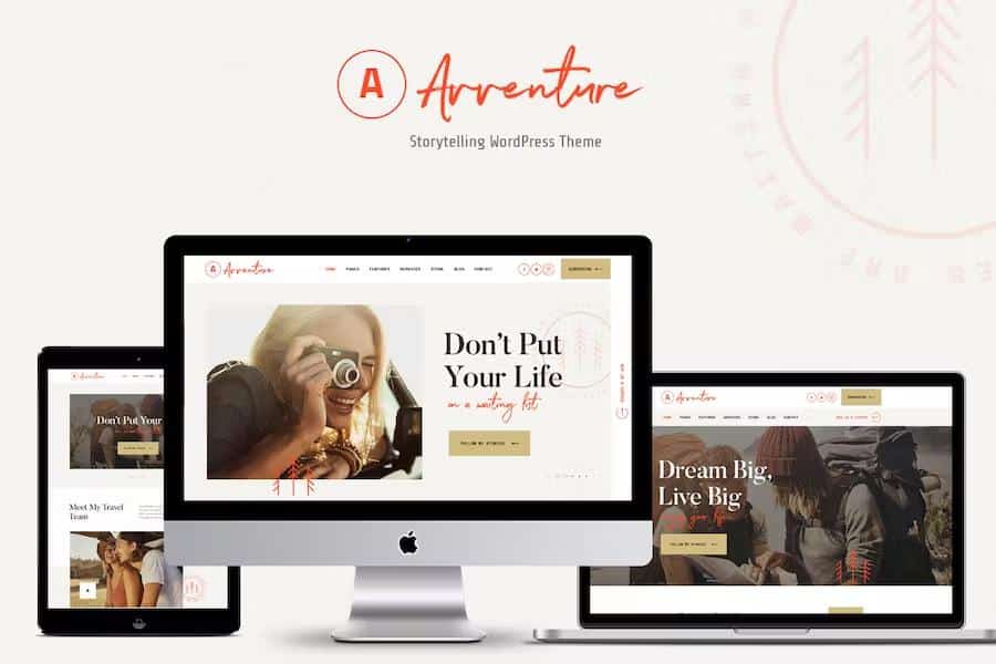 Avventure - Personal Travel & Lifestyle Blog WordPress Theme