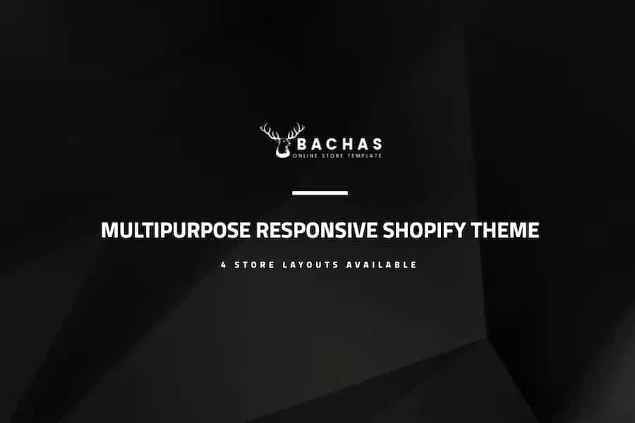 Bachas - DRAG & DROP Multipurpose Responsive Shopify Theme