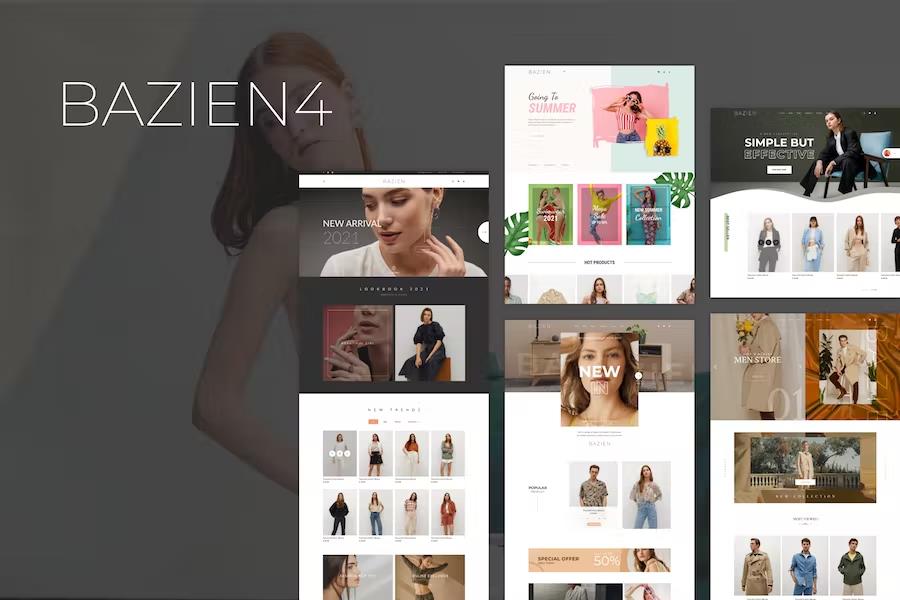 Bazien- Elementor WooCommerce Theme