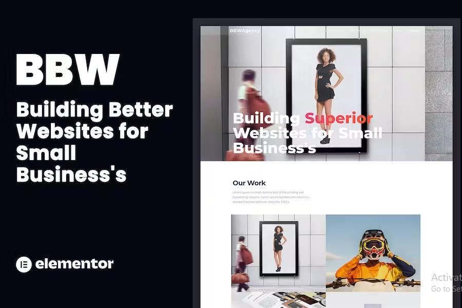 Preview image for BBW - Building Better Websites for Small Business's Elementor Template Kit