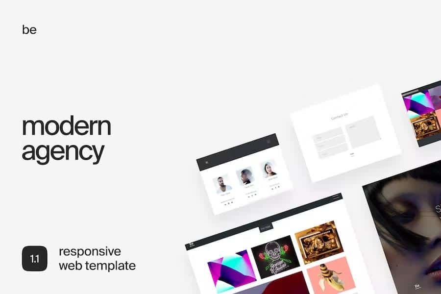 Be - Responsive HTML5 Agency Template