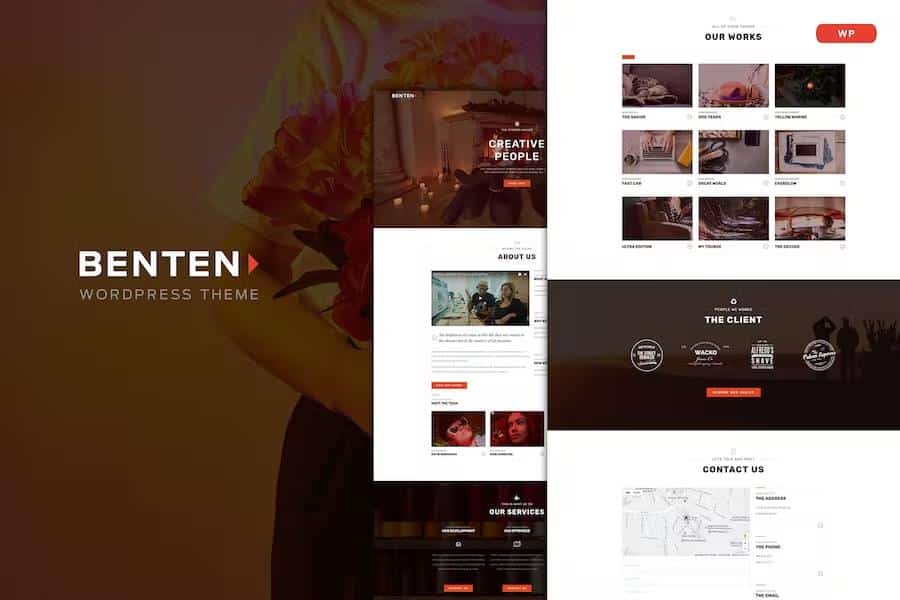 Benten - Responsive One Page Portfolio Theme