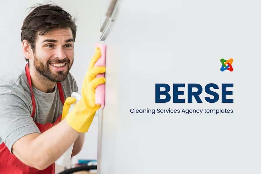 Preview image for Berse - Cleaning Services Joomla Templates