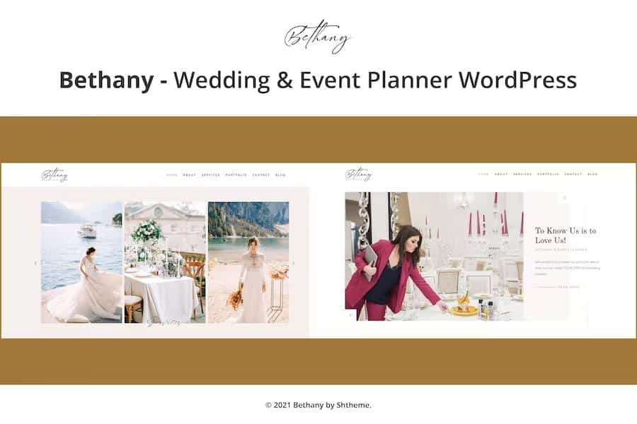 Bethany - Wedding & Event Planner WordPress