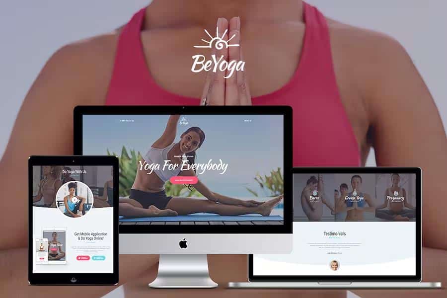 BeYoga - Yogastudio & Gym WordPress Theme