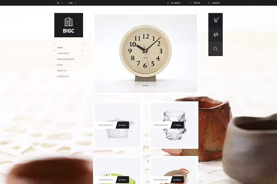 Big Shop -  Responsive HTML Template