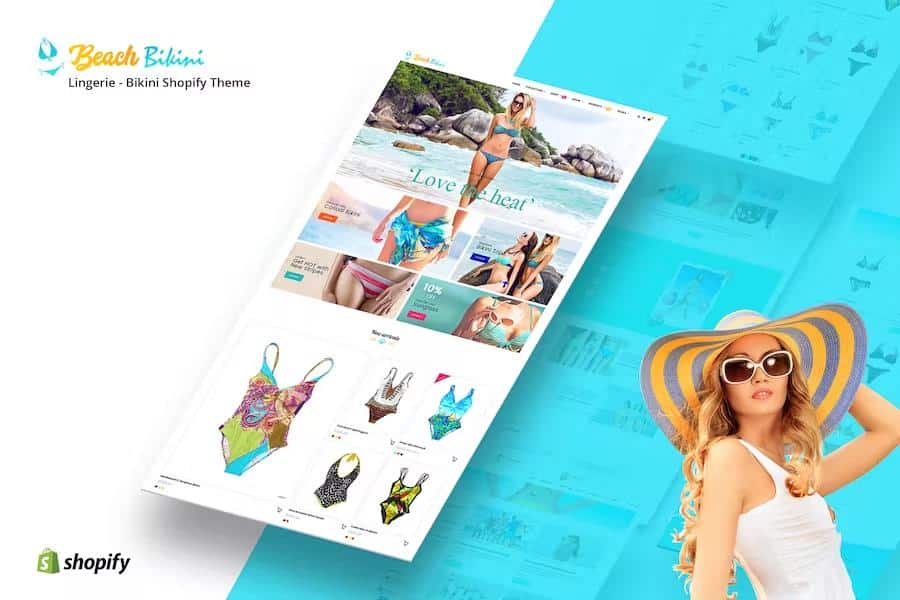 Bikini - Shopify Fashion Lingerie Store Theme