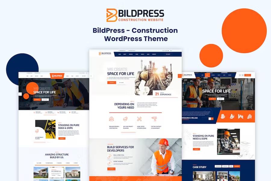 BildPress - Construction WordPress Theme