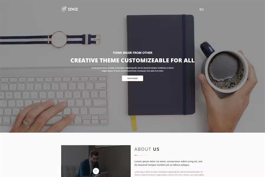 Bizniz - Corporate Business HTML Template