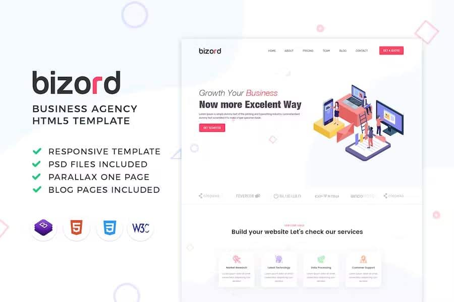 Bizord - Business Agency HTML Template