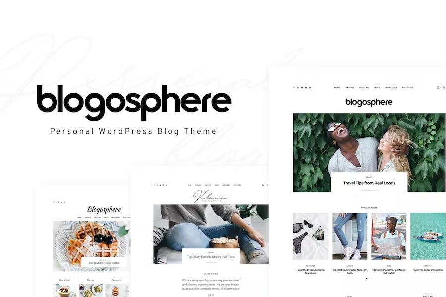 Blogosphere - Magazine and Blog WordPress Theme