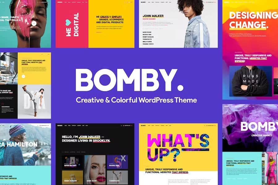 Bomby - Creative Multi-Purpose WordPress Theme