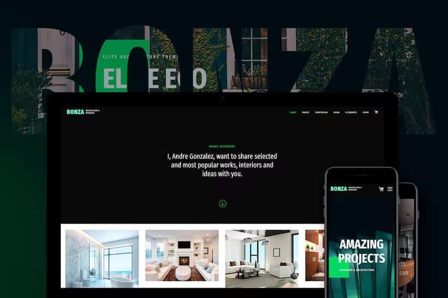 Bonza Architecture & Interior WordPress Theme