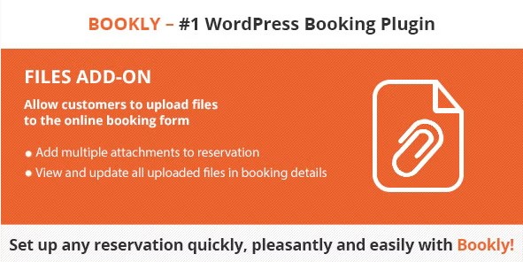 Bookly Files Add-on