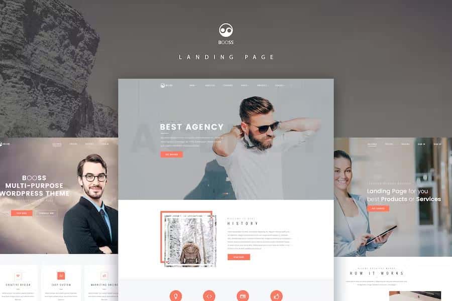 Booss - Creative Multipurpose Marketing HTML Template