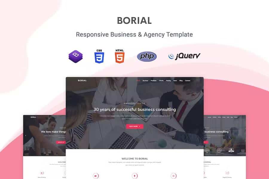 Borial - Business & Agency Template