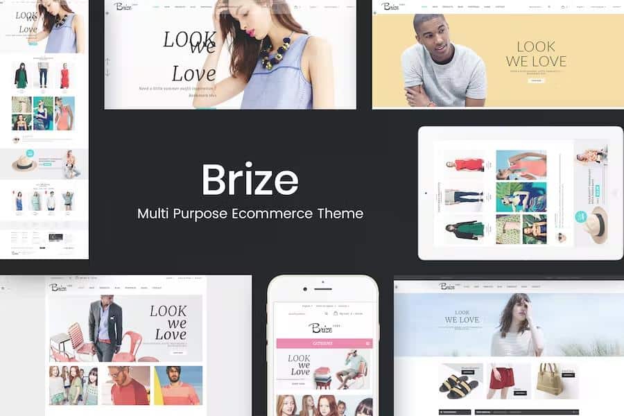 Brize - Responsive WooCommerce Fashion Theme