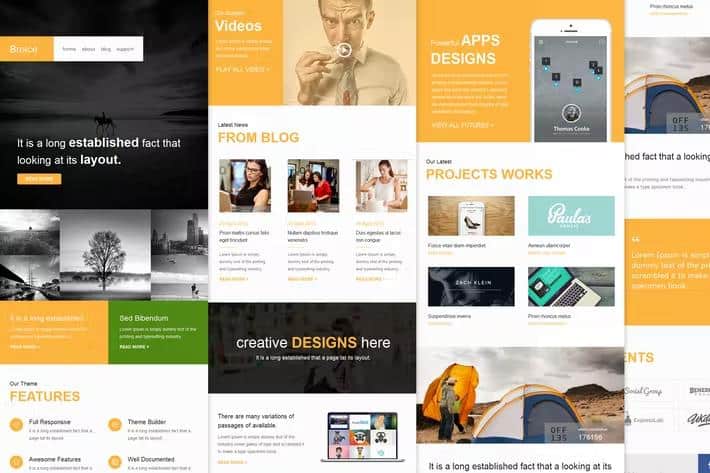 Broice - Responsive E-mail Template + Themebuilder Access