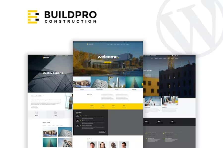 BuildPro - Business, Building & Construction WordPress Theme