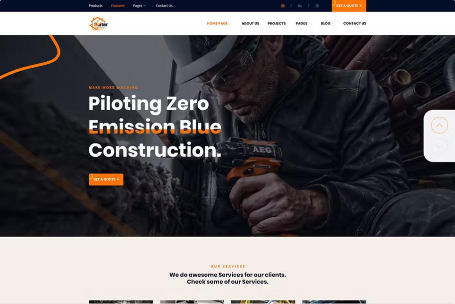 Bulter - Clean Construction Template Kit product preview