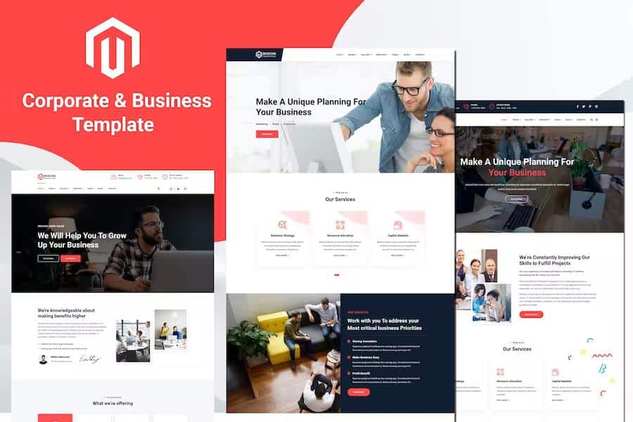 Buscom - Multipurpose Business and Corporate Template